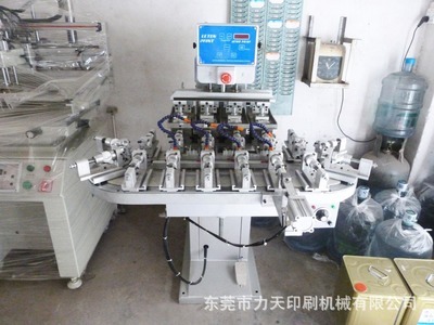 P4C印高爾夫球旋轉(zhuǎn)移印機(jī) 專業(yè)制造商力天機(jī)械全方位介紹